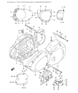 SUZUKI, VL 1500 C Intruder K6, KURBELGEHAEUSE ABDECKUNG