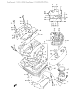 SUZUKI, VL 1500 C Intruder K6, ZYLINDER KOPF VORNE