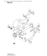 SUZUKI, VL 800 Intruder L3, HINTERER SCHWINGARM