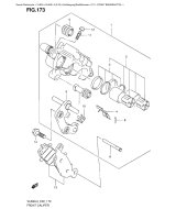 SUZUKI, VL800L3 5, FRONT BREMSSATTEL