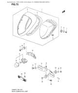 SUZUKI, VL 800 Intruder L3, KOMBINATIONSLAMPE HINTEN