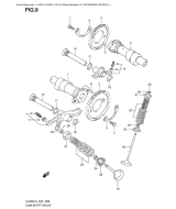 SUZUKI, VL 800 Intruder L3, NOCKENWELLE VENTIL