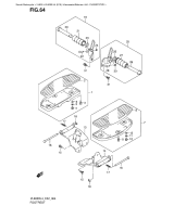 SUZUKI, VL800BL4 3, FUSSSTUETZE