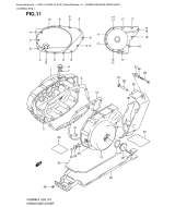 SUZUKI, VL 800 B Intruder L4, KURBELGEHAEUSE ABDECKUNG