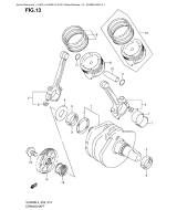 SUZUKI, VL 800 B Intruder L4, KURBELWELLE