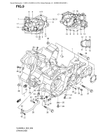 SUZUKI, VL 800 B Intruder L4, KURBELGEHAEUSE