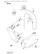 SUZUKI, VL 800 B Intruder L4, KUEHLERLEITUNG