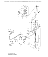 SUZUKI, VZR 1800 Intruder M1800R K6, HINTERER HAUPTBREMSZYLINDER