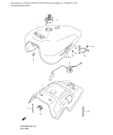SUZUKI, Suzuki VZR1800 K6 3, TREIBSTOFF TANK