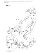 SUZUKI, GSX1300BK K9, RAHMENVERKLEIDUNG