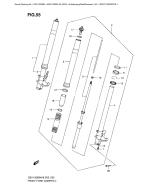 SUZUKI, GSX 1300 BK B-King K9, FRONTDAEMPFER