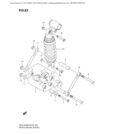 SUZUKI, GSX 1300 BK B-King K9, HINTERER DAEMPFER