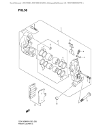 SUZUKI, GSX 1300 BK B-King K9, FRONTBREMSSATTEL