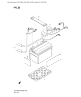 SUZUKI, GSX 1300 BK B-King K9, BATTERIE