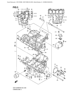 SUZUKI, GSX 1300 BK B-King K9, KURBELGEHAEUSE