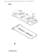 SUZUKI, GSX1300BK K9, ZYLINDERKOPFABDECKUNG