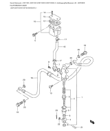 SUZUKI, Suzuki GF1200XGSF1200SXGSF1200SAX, HINTERER HAUPTBREMSZYLINDER SX