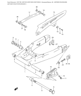 SUZUKI, Suzuki GF1200XGSF1200SXGSF1200SAX, HINTERER SCHWINGARM SX