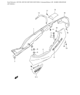 SUZUKI, Suzuki GF1200XGSF1200SXGSF1200SAX, RAHMEN VERKLEIDUNG SAX