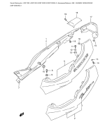 SUZUKI, Suzuki GF1200XGSF1200SXGSF1200SAX, RAHMEN VERKLEIDUNG SX