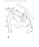 SUZUKI, Suzuki GF1200XGSF1200SXGSF1200SAX, BATTERIE
