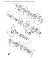 SUZUKI, Suzuki GF1200XGSF1200SXGSF1200SAX, GETRIEBE