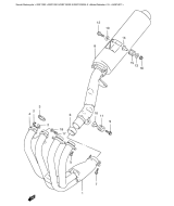 SUZUKI, Suzuki GF1200XGSF1200SXGSF1200SAX, AUSPUFF