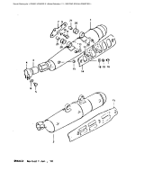 SUZUKI, DR400SX, SECOND SCHALLDAEMPFER