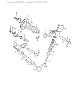 SUZUKI, DR400SX, NOCKENWELLE VENTIL