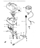 SUZUKI, DR 500 S J, TACHOMETER