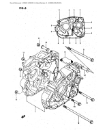 SUZUKI, DR 500 S J, KURBELGEHAEUSE