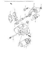 SUZUKI, DR 500 S J, FRONT BREMSSATTEL