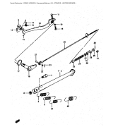 SUZUKI, DR500SJ-1, STAENDER HINTERE BREMSE