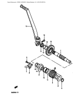 SUZUKI, DR250SE-1, KICK STARTER