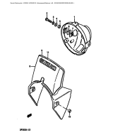 SUZUKI, DR 250 S E, SCHEINWERFERGEHAEUSE