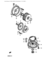 SUZUKI, DR 250 S E, OEL PUMPE