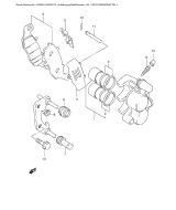 SUZUKI, GS 500 /U K2, FRONT BREMSSATTEL