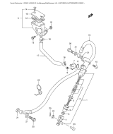 SUZUKI, Suzuki GS500 K2, HINTERER HAUPTBREMSZYLINDER
