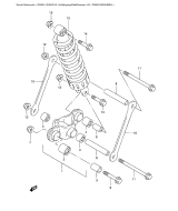 SUZUKI, Suzuki GS500 K2, DAEMPFUNGSHEBEL
