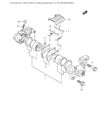 SUZUKI, GS 500 /U K2, HINTERE BREMSZANGE