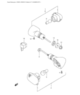 SUZUKI, GS 500 /U K2, BLINKERLICHT