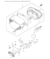 SUZUKI, GS 500 /U K2, KOMBINATIONSLAMPE HINTEN