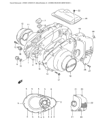 SUZUKI, GS 500 /U K2, KURBELGEAHEUSE ABDECKUNG