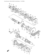 SUZUKI, GS 500 /U K2, GETRIEBE