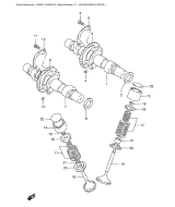 SUZUKI, GS 500 /U K2, NOCKENWELLE VENTIL