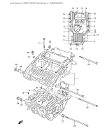 SUZUKI, GS 500 /U K2, KURBELGEHAEUSE