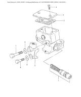 SUZUKI, GN 250 F, HAUPTBREMSZYLINDER