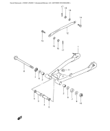 SUZUKI, GN 250 F, HINTERER SCHWINGARM