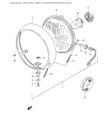 SUZUKI, GN 250 F, SCHEINWERFER