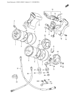 SUZUKI, GN 250 F, TACHOMETER